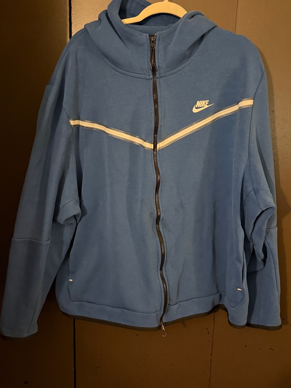 Nike Royal Blue Hoodie with Black Trim